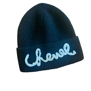 NWOT Boutique knit hat BLACK